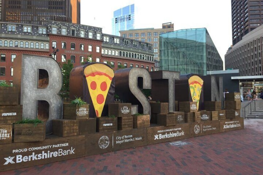 Boston LOVES pizza