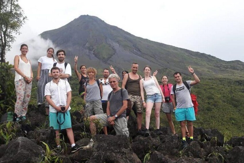 Base of the Arenal Volcano