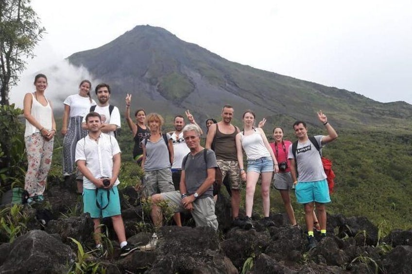 Base of the Arenal Volcano
