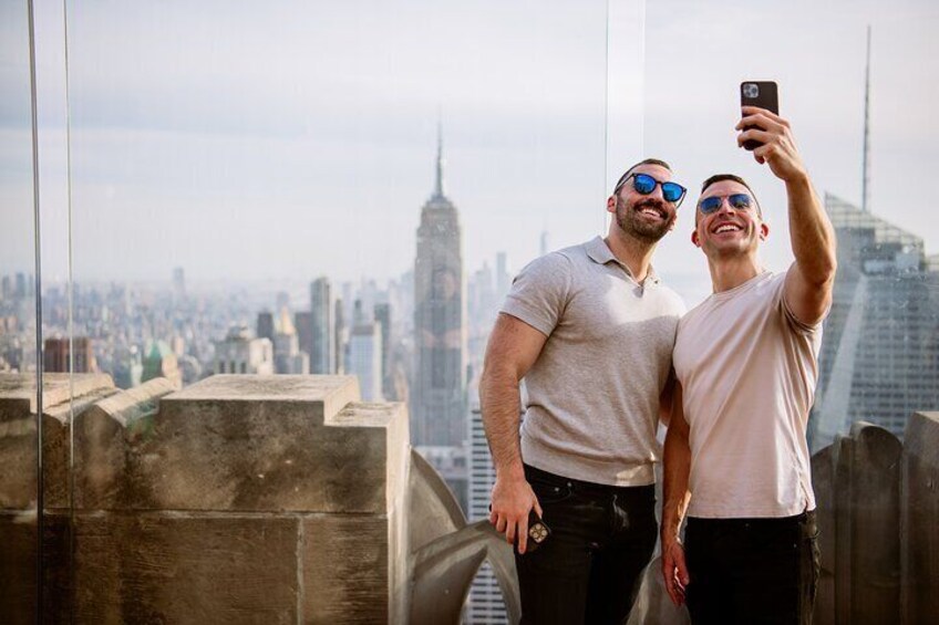 Top of the Rock Observation Deck New York City