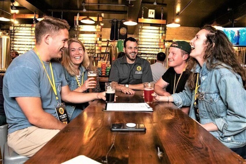Boston Guided Brewery Tour with Tastings & Lunch or Dinner
