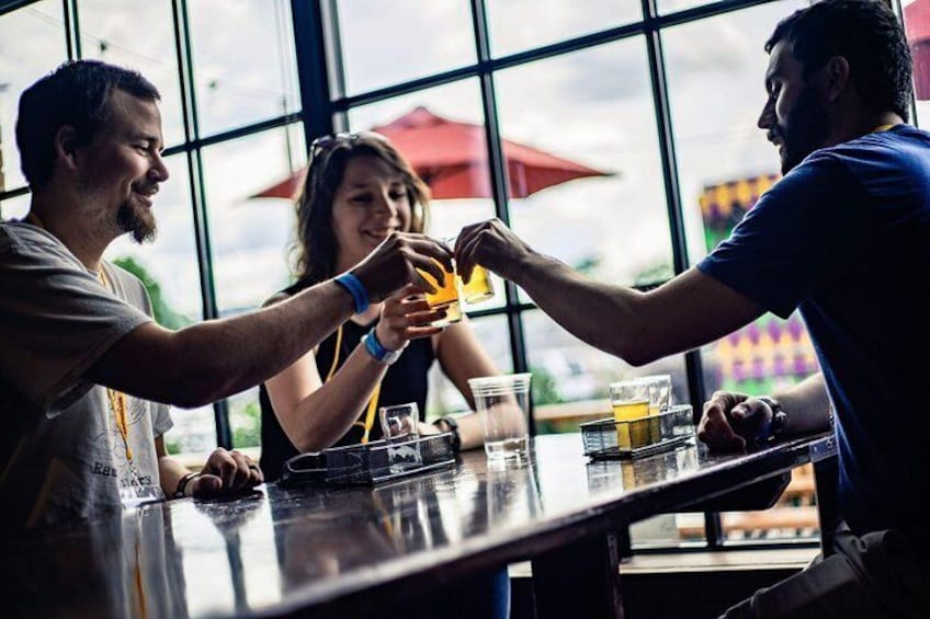 Boston Guided Brewery Tour with Tastings & Lunch or Dinner