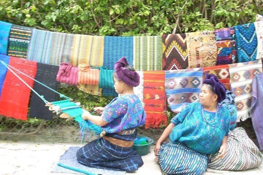 Women weavers and textiles along the way