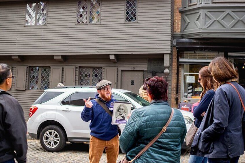 Visit the Paul Revere House (1680), the oldest surviving structure in Downtown Boston