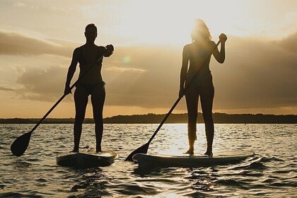 Excursion en stand up paddle à Bacalar Sunrise avec petit-déjeuner