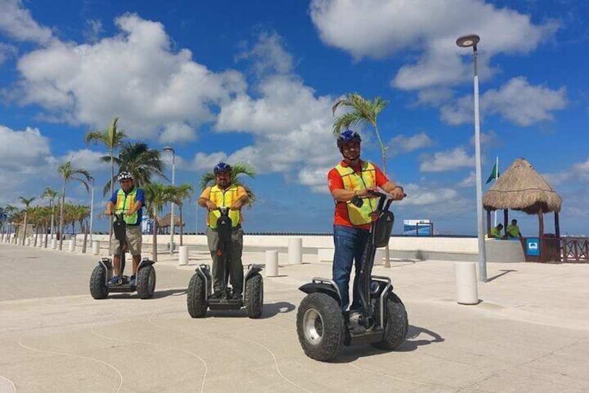 Progreso segway Sightseeing and Beach Break Adventure Excursion