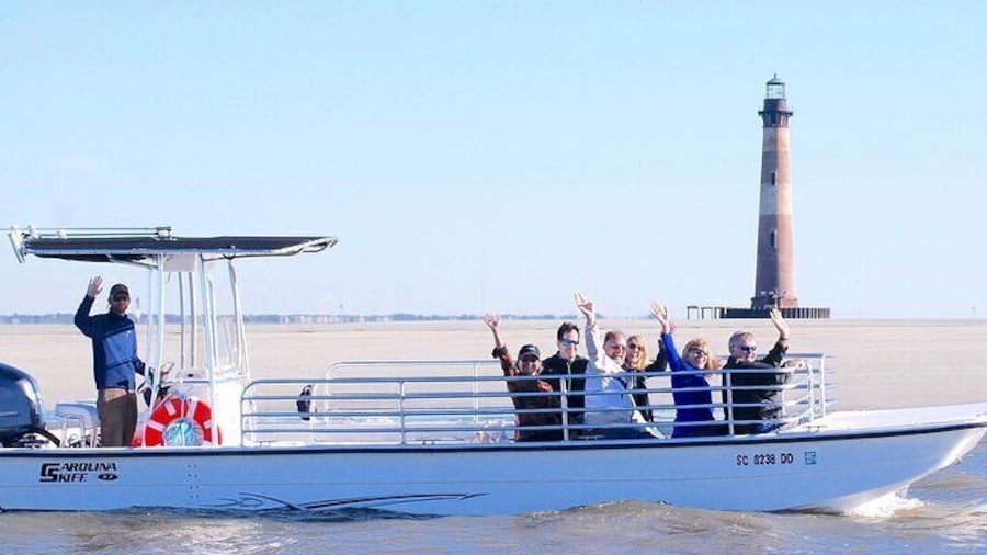 Charleston Eco Boat Cruise with stop at Morris Island Lighthouse
