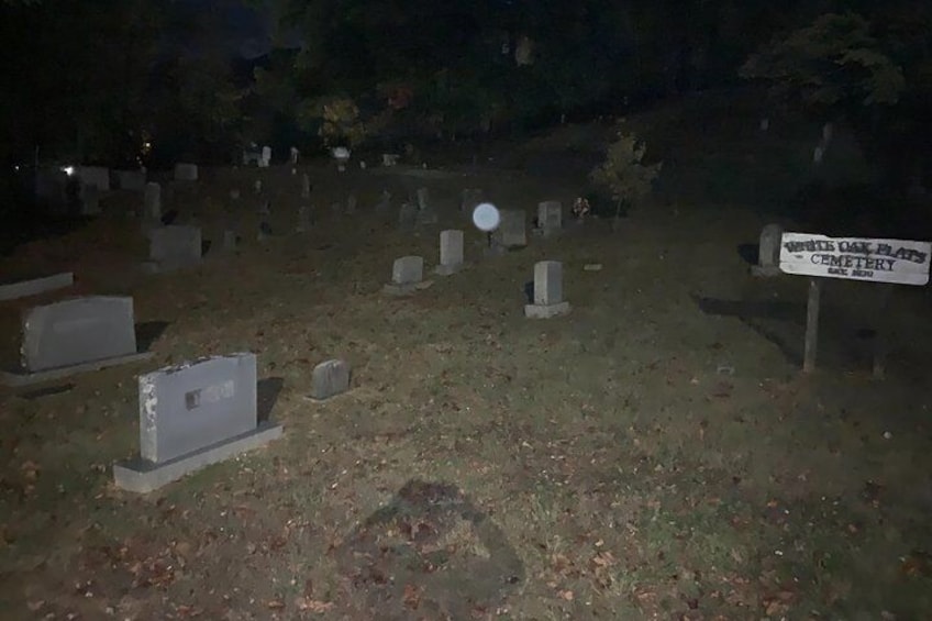 Orb in Cemetery!