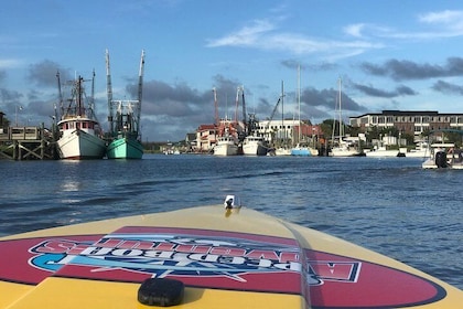 Charleston Harbor Speed Boat Adventure Tour