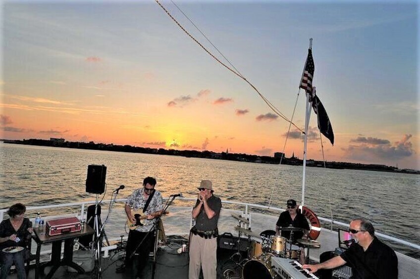Charleston Sunset Blues & BBQ Dinner Cruise