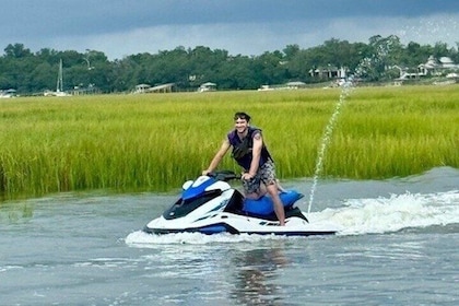 Aventura en moto de agua en Hilton Head Island