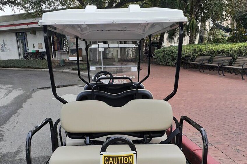 History and Movie Tour of Beaufort by Golf Cart