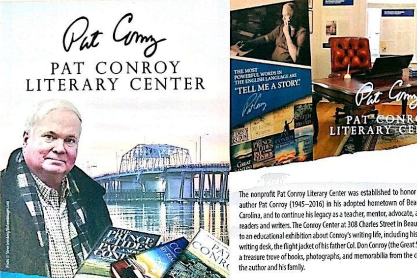 Plan to spend time at the Pat Conroy Literary Center nearby.