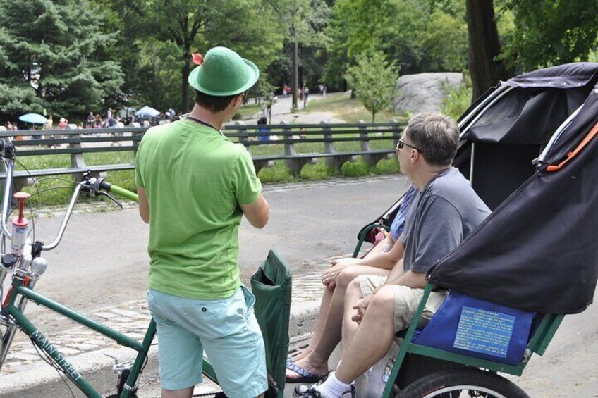 Central Park Guided Pedicab Tours