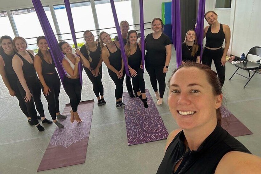 Aerial Yoga in Savannah