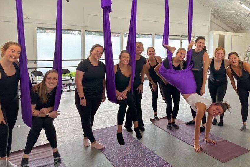 Aerial Yoga in Savannah