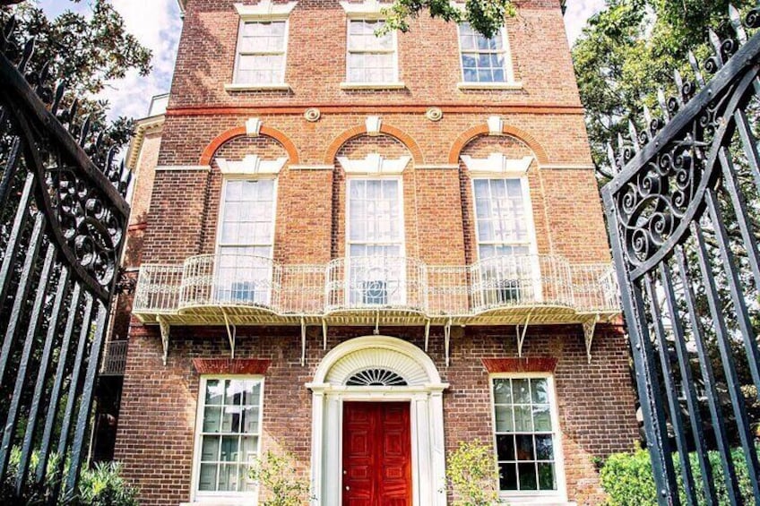 Entrance to Nathaniel Russell House garden!