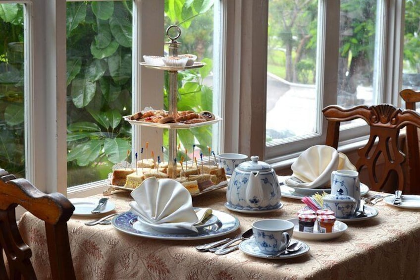 Afternoon Tea at Graycliff Hotel