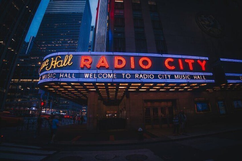 Radio City Music Hall Stage Door Tour
