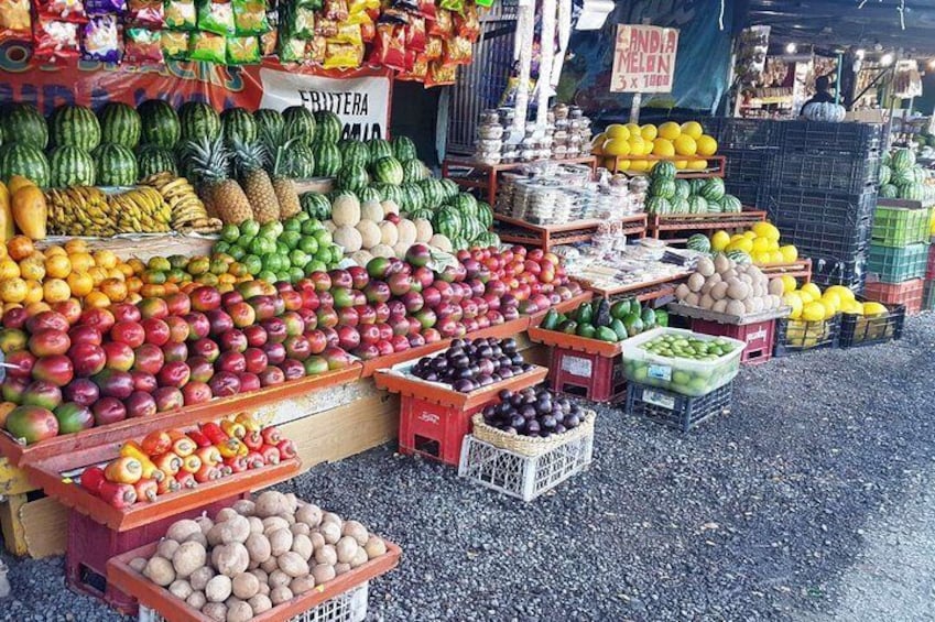 Large Fruit Stand of Costa Rica