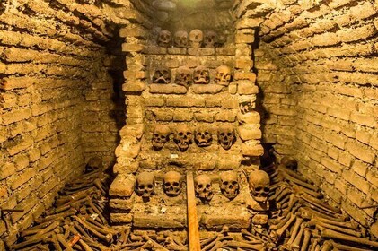 Catacombs and crypts in Antigua Guatemala.