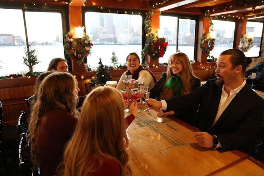 Holiday Sunset Cruise in Boston Harbor