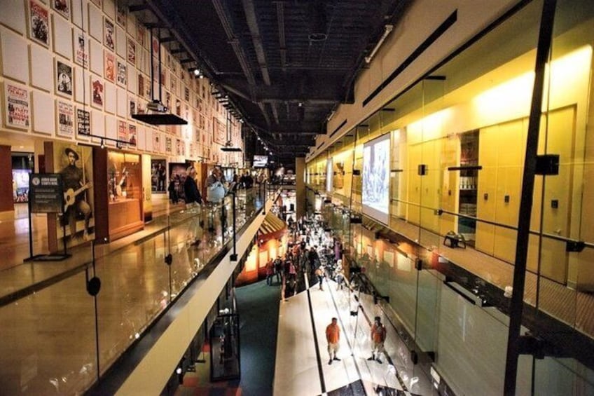 Guests explore the Country Music Hall of Fame and Museum on this sightseeing tour of Nashville, Tennessee.