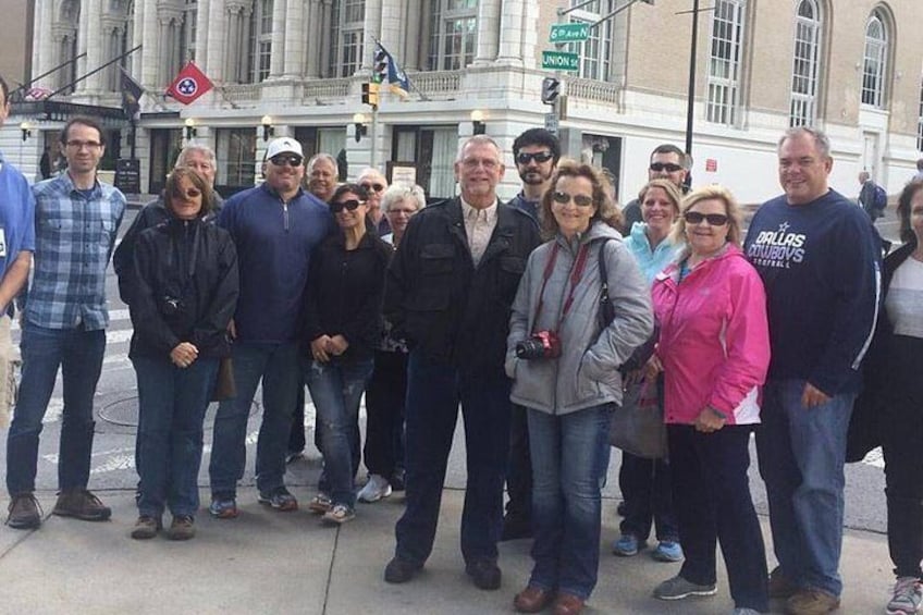 Historic Walking Tour of Downtown Nashville! 