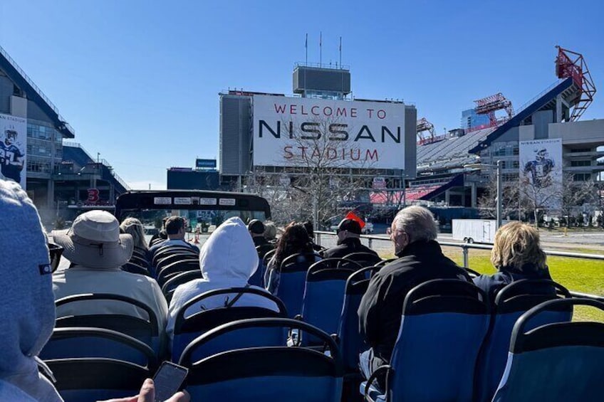 Best of Nashville City Sightseeing Tour on Double Decker Bus