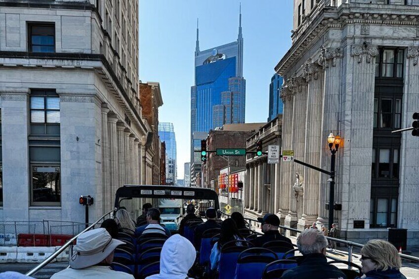 Best of Nashville City Sightseeing Tour on Double Decker Bus