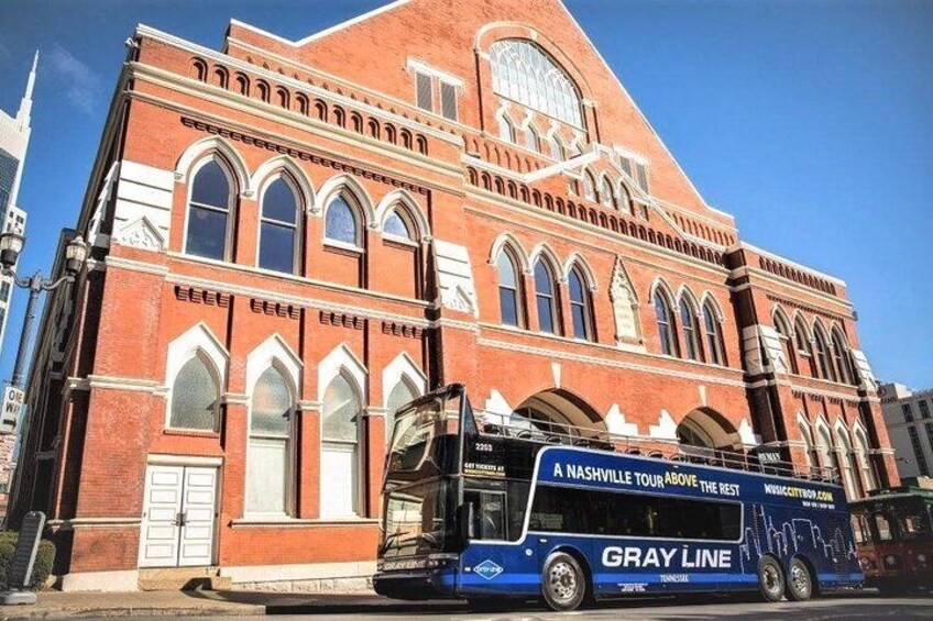 Best of Nashville City Sightseeing Tour on Double Decker Bus