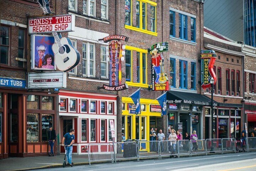 Best of Nashville City Tour on Double Decker Bus
