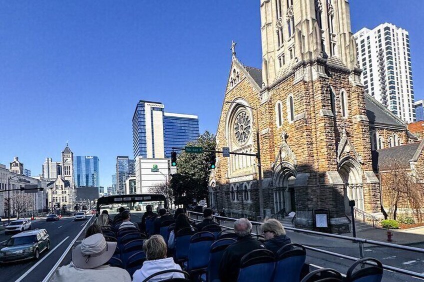 Best of Nashville City Sightseeing Tour on Double Decker Bus