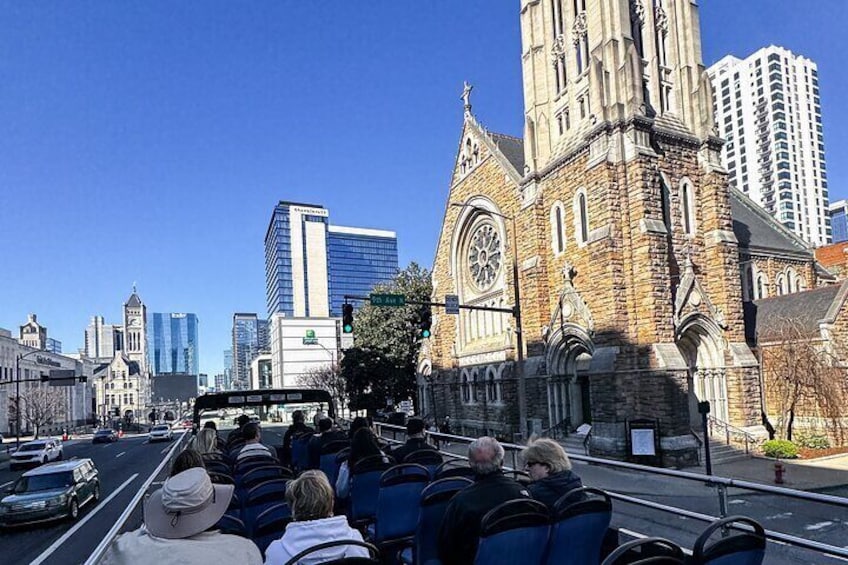 Best of Nashville City Sightseeing Tour on Double Decker Bus