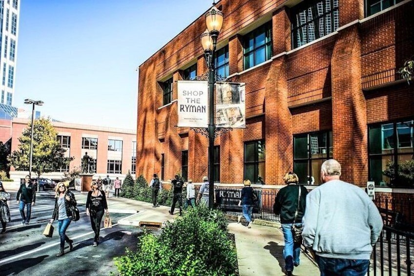 Ryman Auditorium "Mother Church of Country Music" Self-Guided Tour