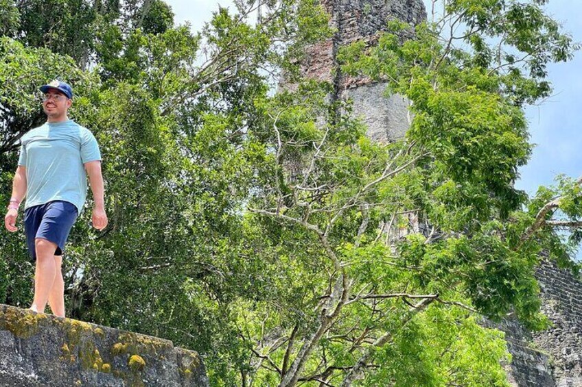 Archeological focus Tikal SUNSET and Wildlife Spotting Tour (South and East)