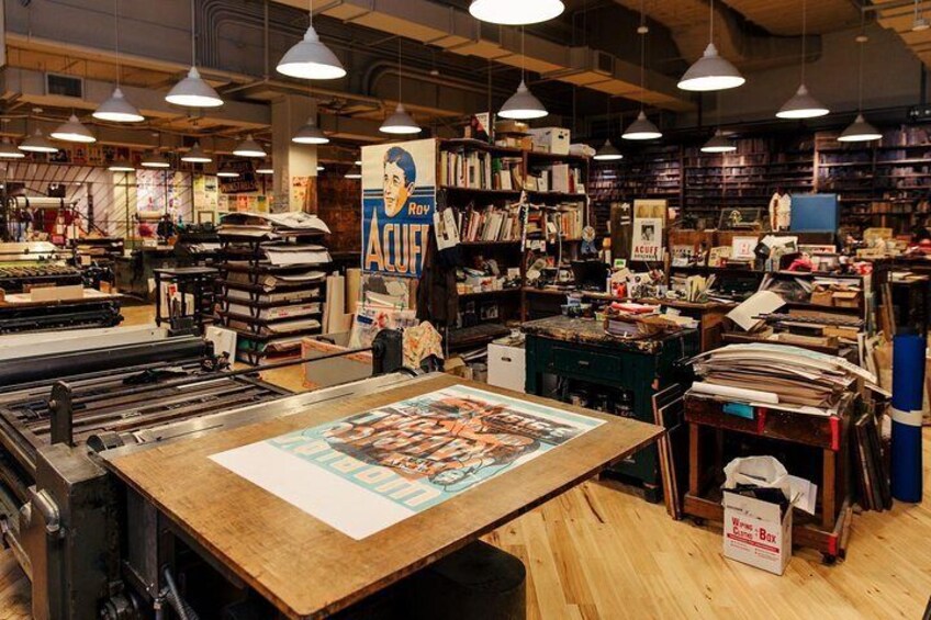 Nashville's Hatch Show Print Guided Print Shop Tour with Souvenir Poster