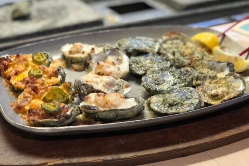 A visit to Mobile must include oysters