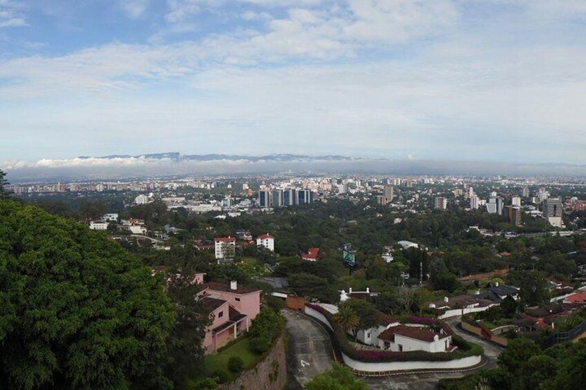 Guatemala City Panoramic View 