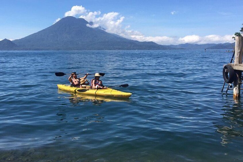 We have a large fleet of single or double kayaks, sit in side or sit on top