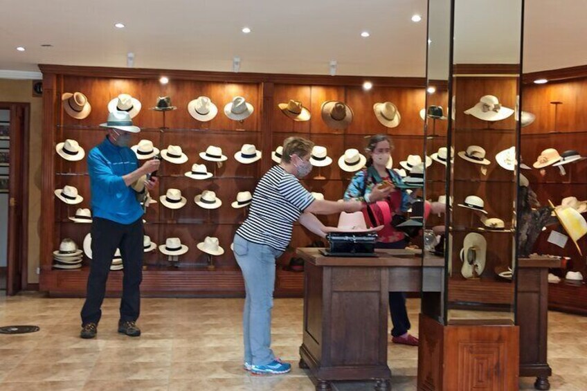 Panama hat Factory