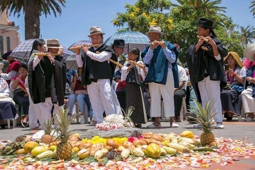 Tour to Otavalo Cotacachi Cuicocha Peguche