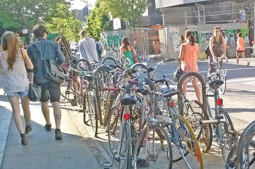 Bicycles galore!