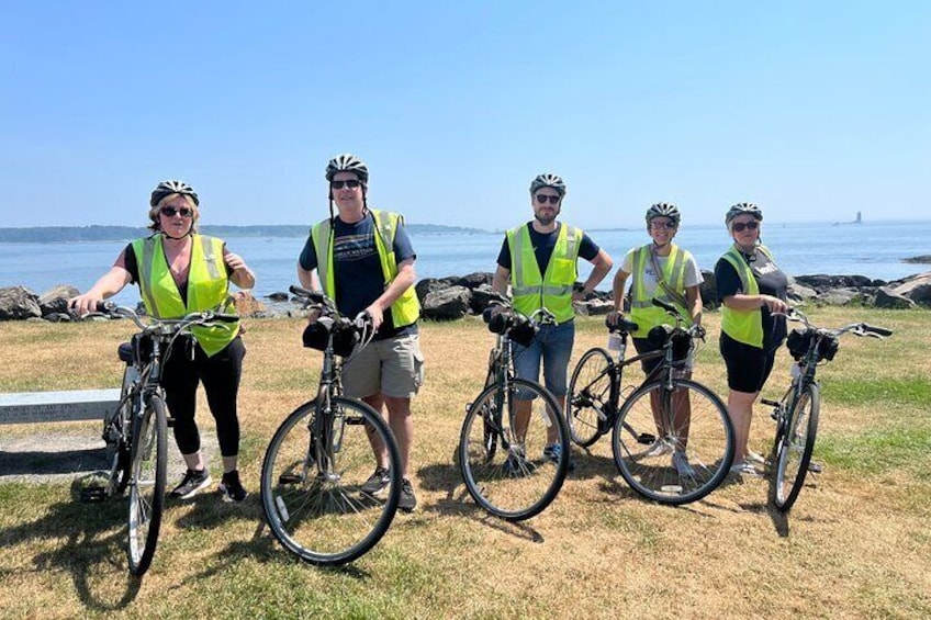 2+hrs. Islands & Harbor Bike Tour - Must See Sites of Portsmouth & New Castle NH
