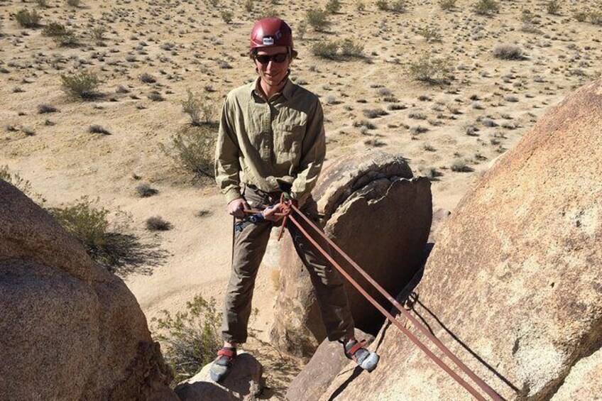 Show item 2 of 8. Beginner Group Rock Climbing in Joshua Tree National Park