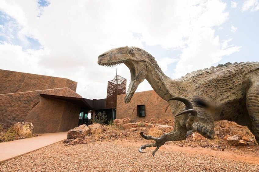 A highlight of this day tour is the award-winning Age of Dinosaurs museum