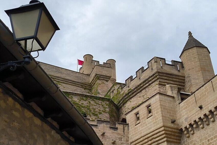 Two winerie visits in Olite, and tour of the royal castle.