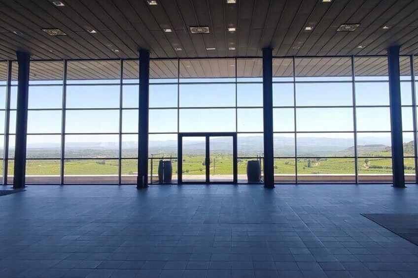 Transport to la rioja, with two wine cellar visits, and tour of La Guardia.