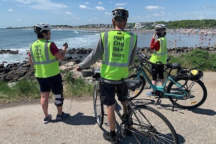 Semi-Private eBike Tour NH Coastal Beaches & Seaside Towns 3.5Hrs