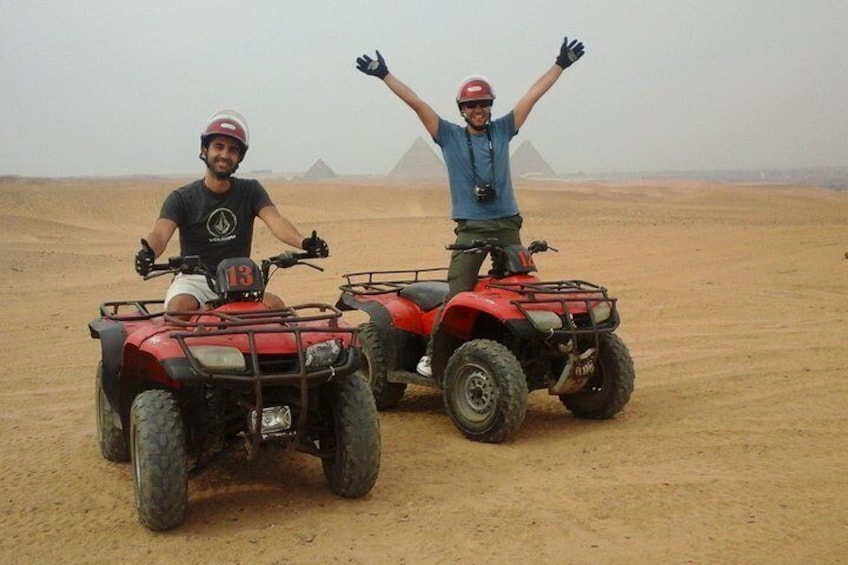 Quad Bike trip at Giza Pyramids
